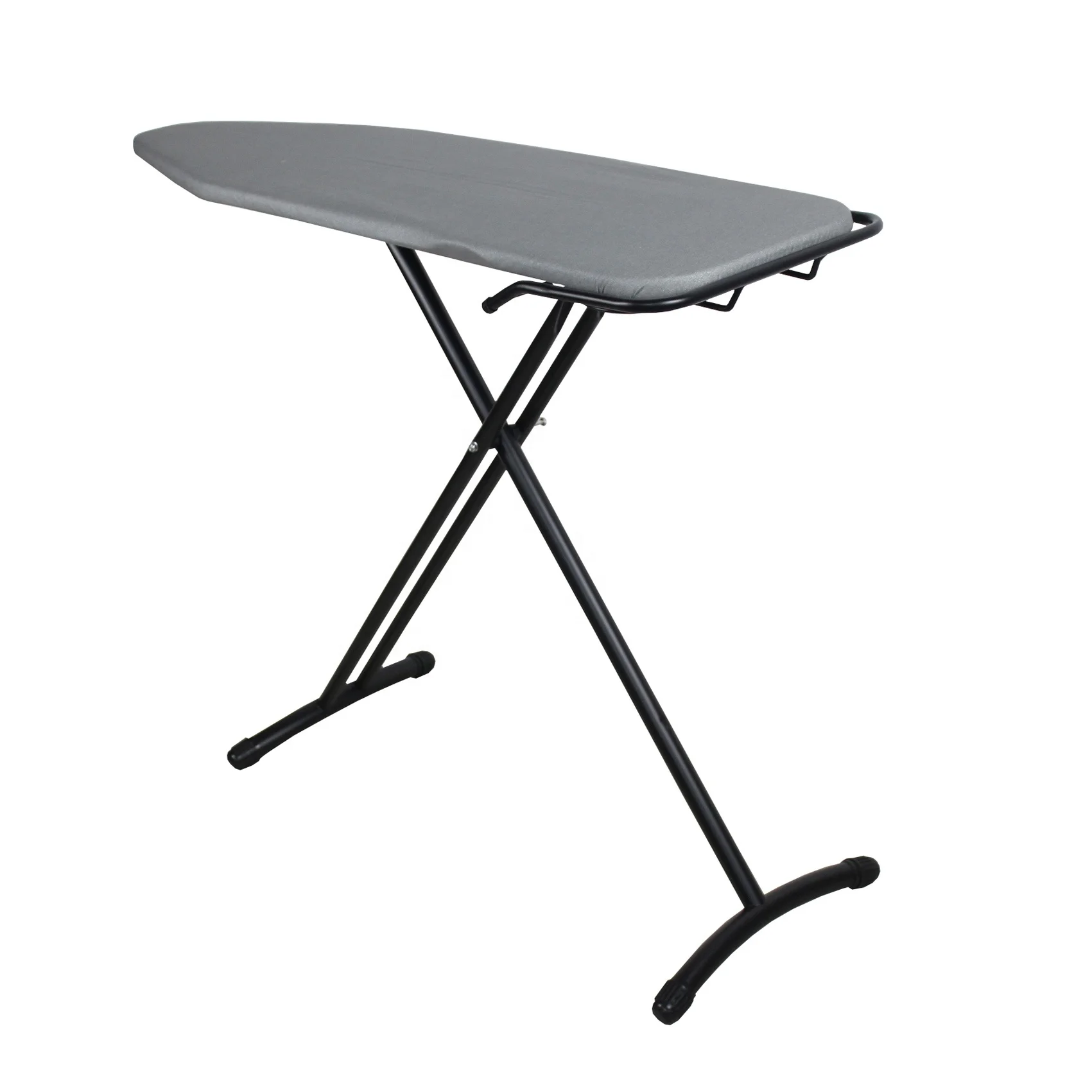 Hot sale Foldable ironing board with iron mesh retractable iron holder