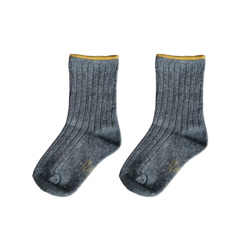 Wholesale Fashion Design Custom Oem Boys  Kids Children Cotton Socks Manufacturer Ribbed Sport Socks