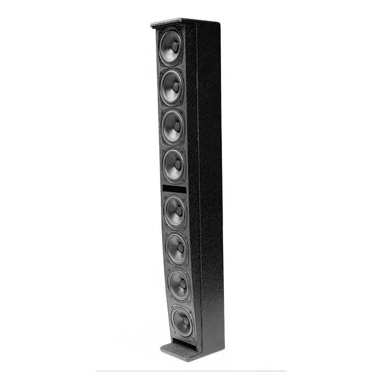 
Professional outdoor indoor pa active conference line array column speaker for sale 