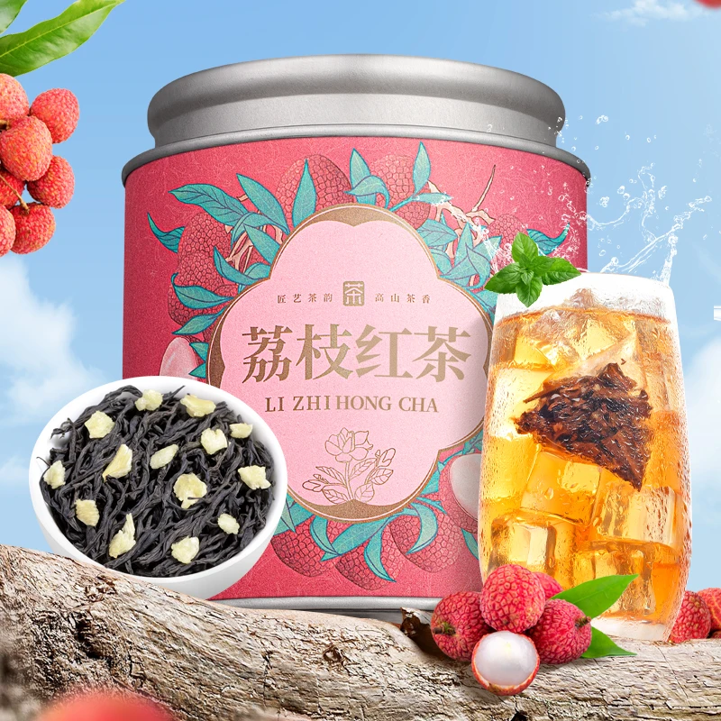 Wholesale Fine Quality Natural Peach Tea Infusion Premium Peach Peach-Flavored Black Tea