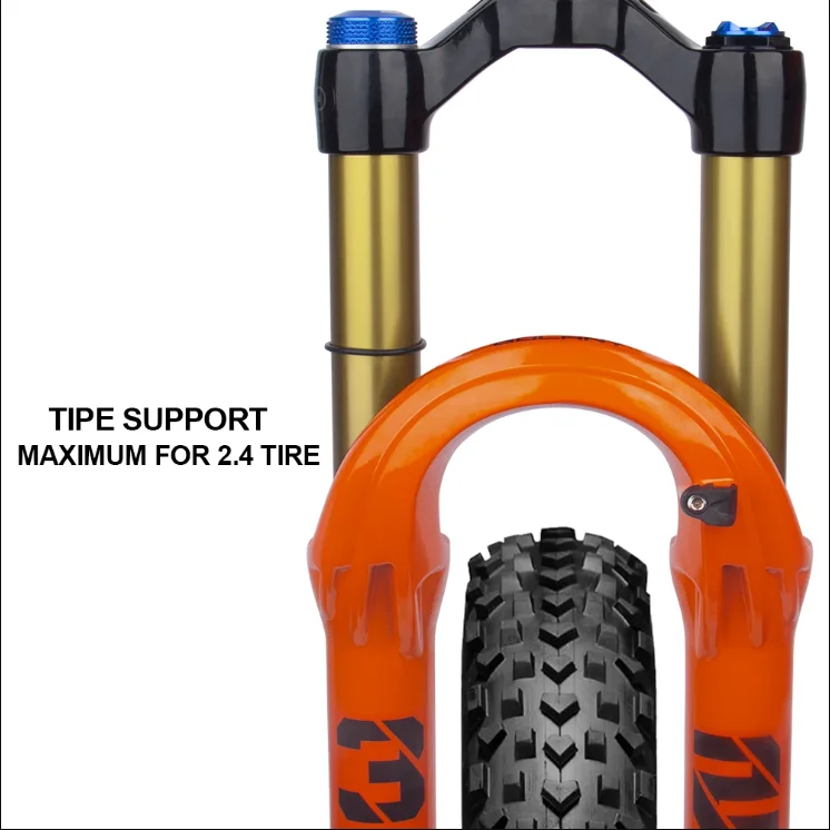 BOLANY Bike Air Fork 27.5/29inch 120mm Travel Oil Air Suspension Magnesium Alloy Quick Release Bicycle Fork