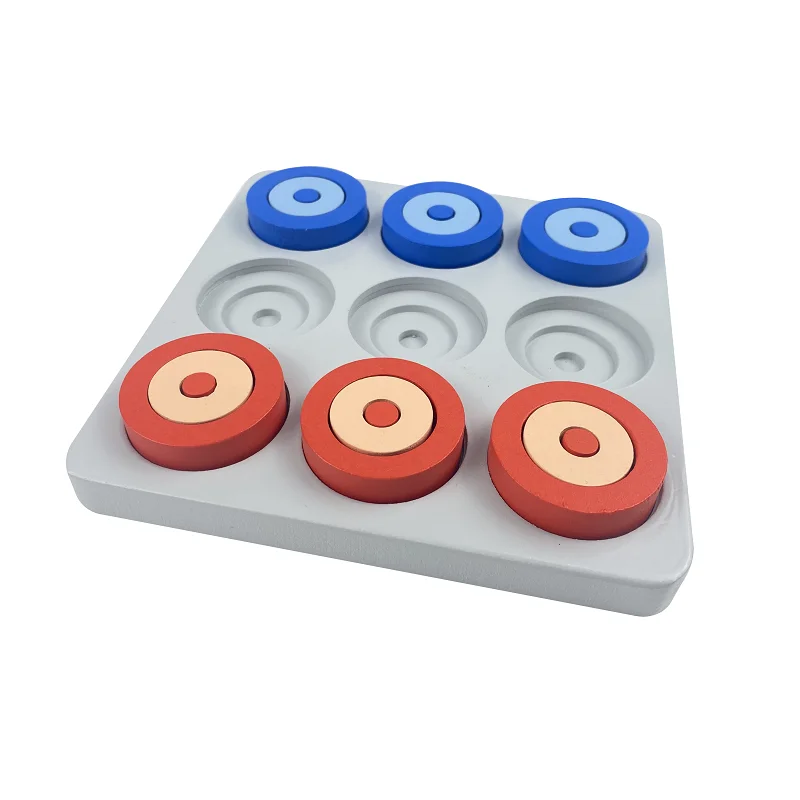 wood board game xo wood kids game