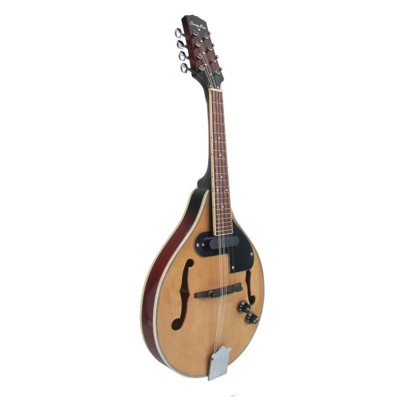 electric mandolin wood color electric mandolin strings musical instruments electroacoustic mandolin 8 string electric guitars