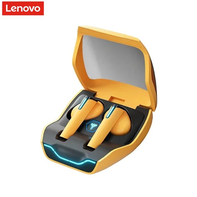 Lenovo XG02 TWS BT Wireless Headset Low Latency Touch Control Wireless Headphones Noise Cancelling Gaming Earbuds With Mic