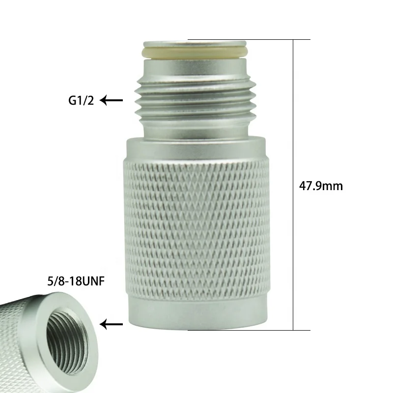  Лидер продаж на Amazon новый переходник для бутылки Co2 12 г 88 резьба G1/2-14 подходит аквариума