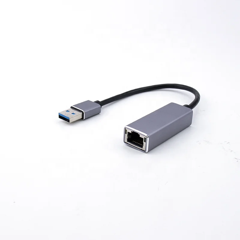 Usb 3.0 To Rj45 Ethernet 1000m Gigabit Network Adapter For Desktop And Laptop And Notebook And More