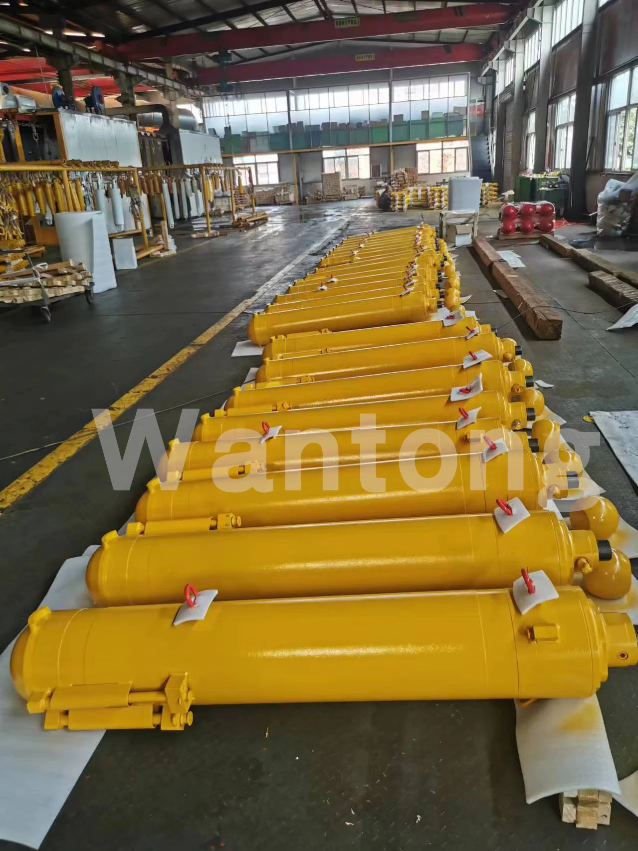 cheap price high pressure welded double telescopic coal longwall  roof support  hydraulic ram cylinder for coal mining