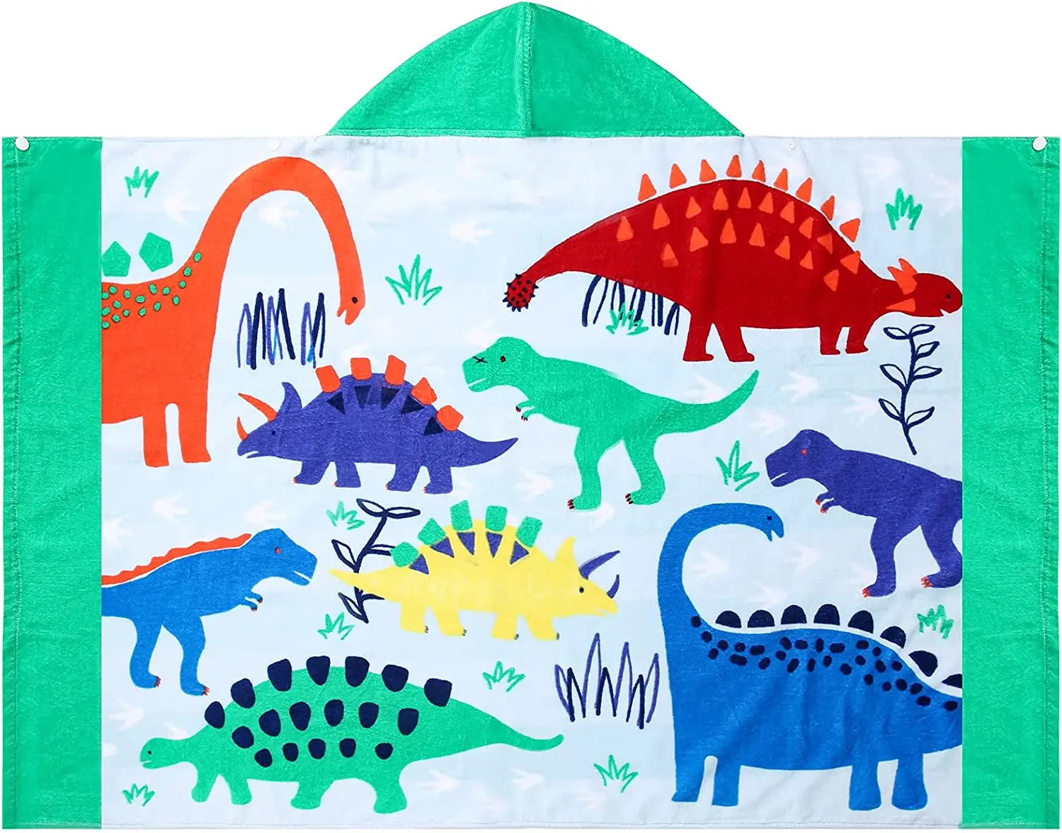 Cotton  hooded cloak bath towel super soft and quick drying towel, suitable for toddlers, newborns, boys