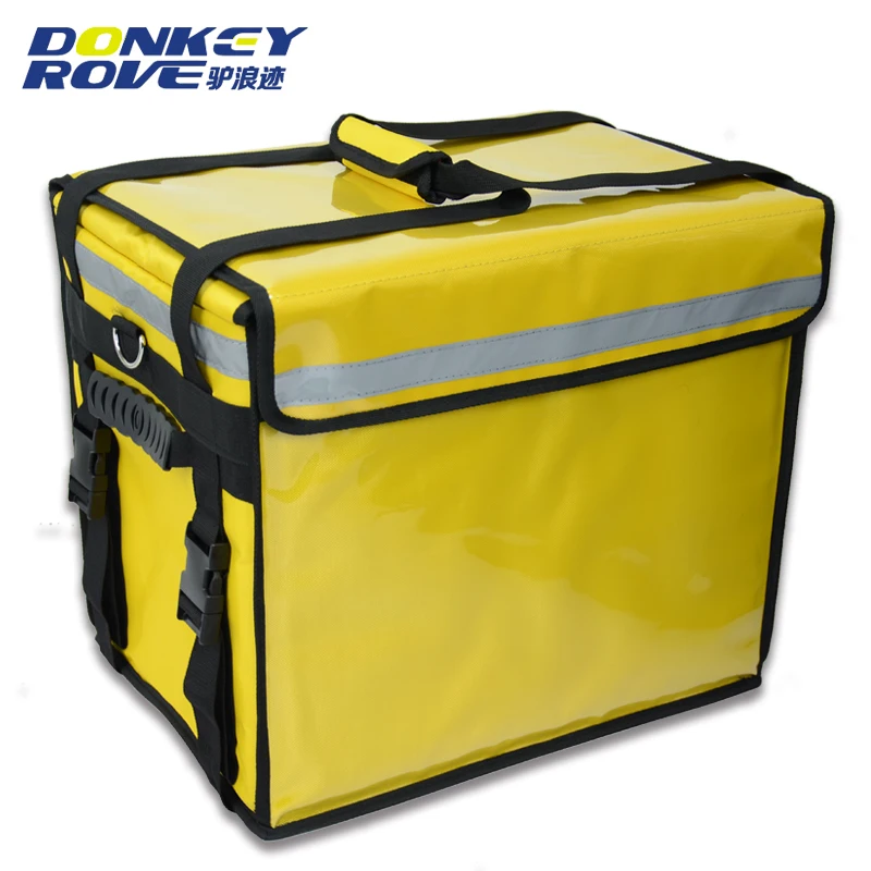 Цельная Изолированная мотоциклетная коробка для доставки пиццы, стиль, китайский поставщик