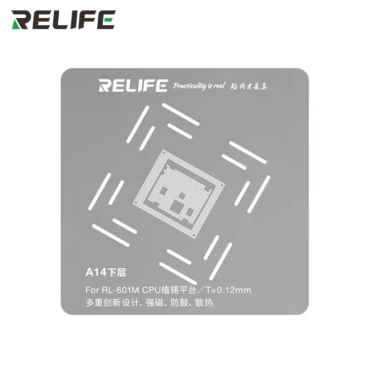RELIFE RL-601M 7 в 1 IP Процессор олова посадки на платформе комплект подходит для A8-A14 ЦПУ жестяная IP6-IP12