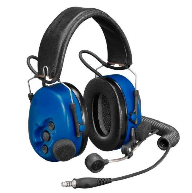 Тактическая сверхмощная гарнитура Peltor Trbow PMLN6090 ATEX, радионаушники для motorola DP4401Ex ,DP4801Ex, рация