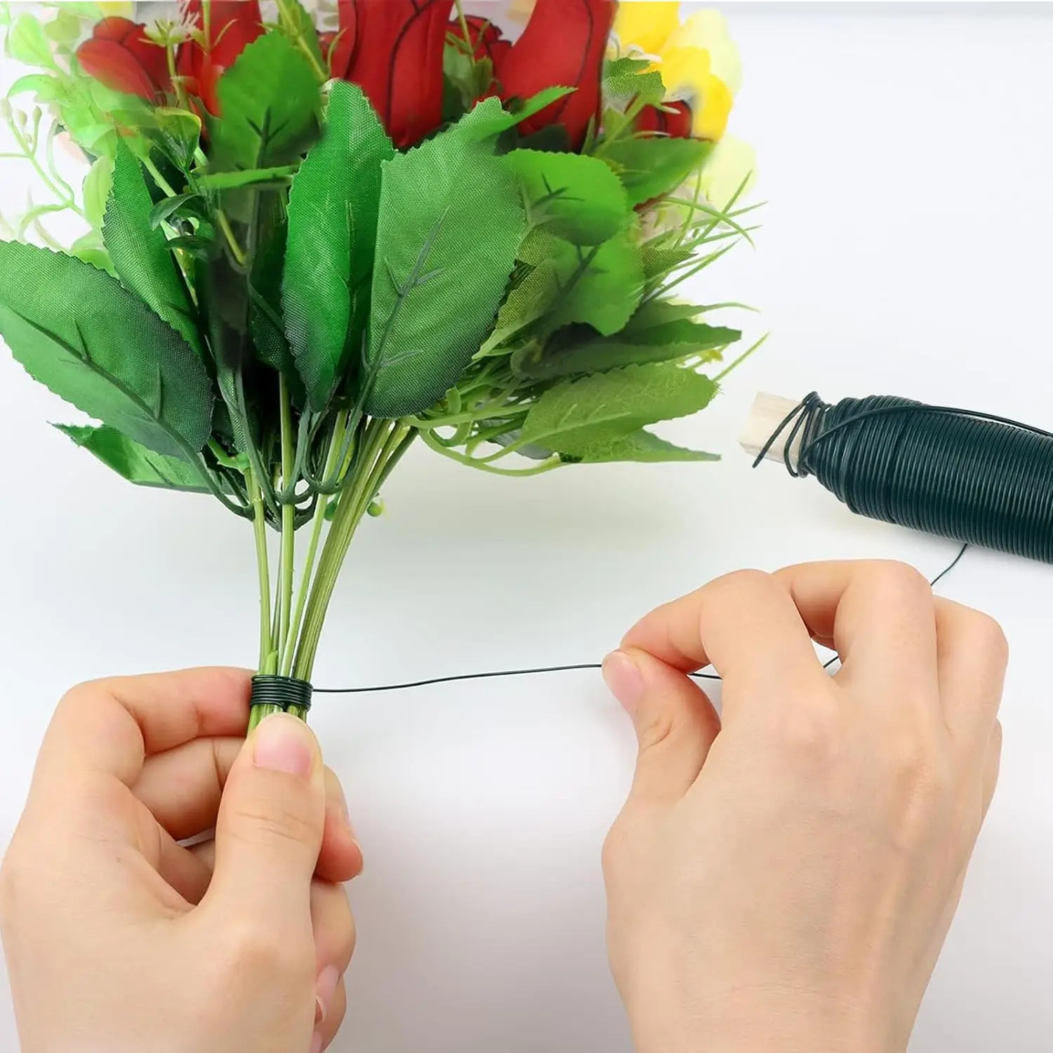 2024 Customized Coloured 16 Gauge Square Bendable Handmade Metal Wire Craft,Wholesale Artistic Metal Crafts Wire