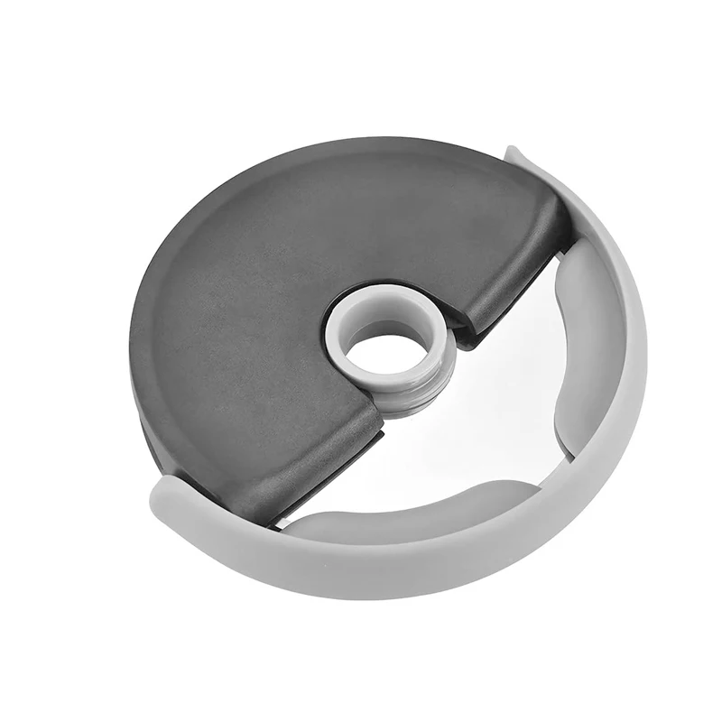 Kitchen tools stainless Steel Round Wheel Pizza Pasta Rocker Roller Knife Server Slicer Cutter with Protector