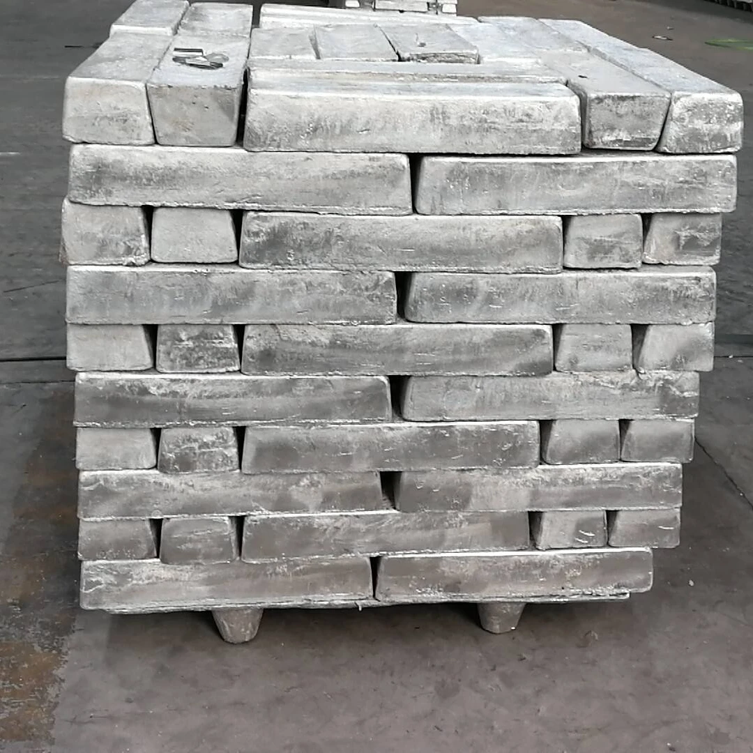 Factory sales professional dark gray or silvery white 500 g magnesium ingot for using magnesium as a desulfurizer
