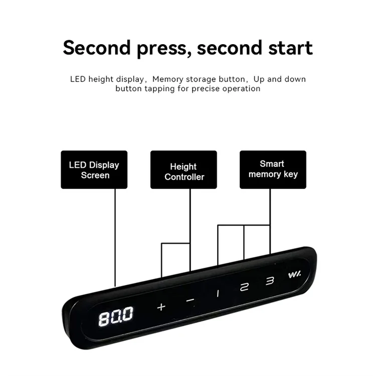 Christmas adjustable table smart desk standing desk electric