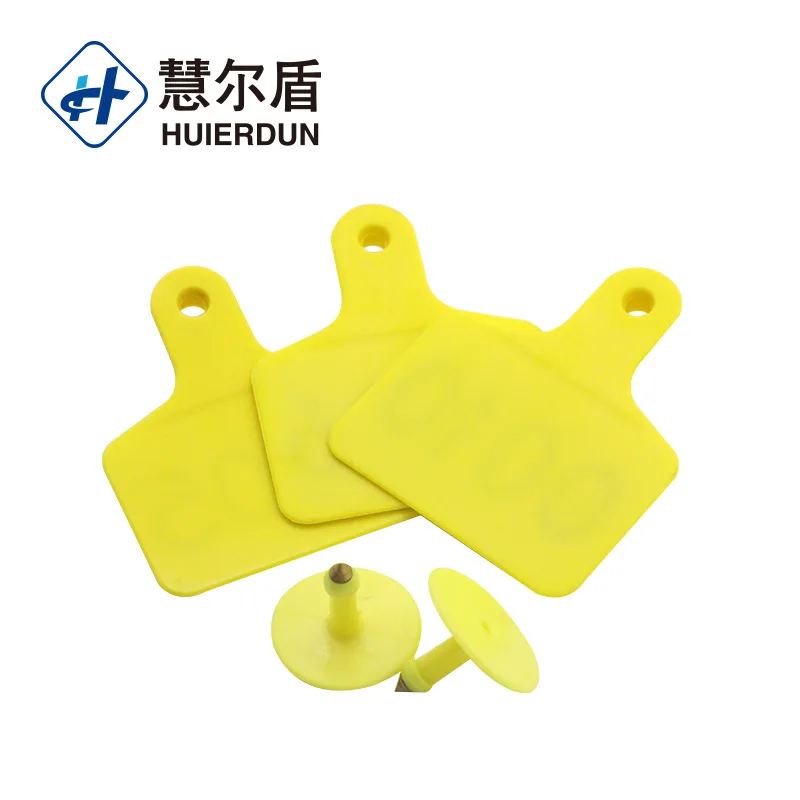 Hed-ET113 Высокая защитная метка Диапазона UHF Rfid для крупного рогатого скота овец уха свиньи тег