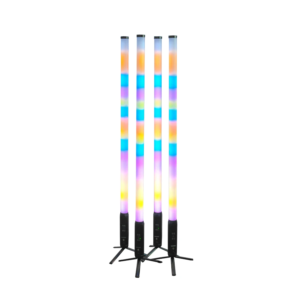Dj Light Full Color Wireless DMX  Stage Event Entertainment   IP65 WIRELESS BATTERY  PIXEL TUBE  with WIFI