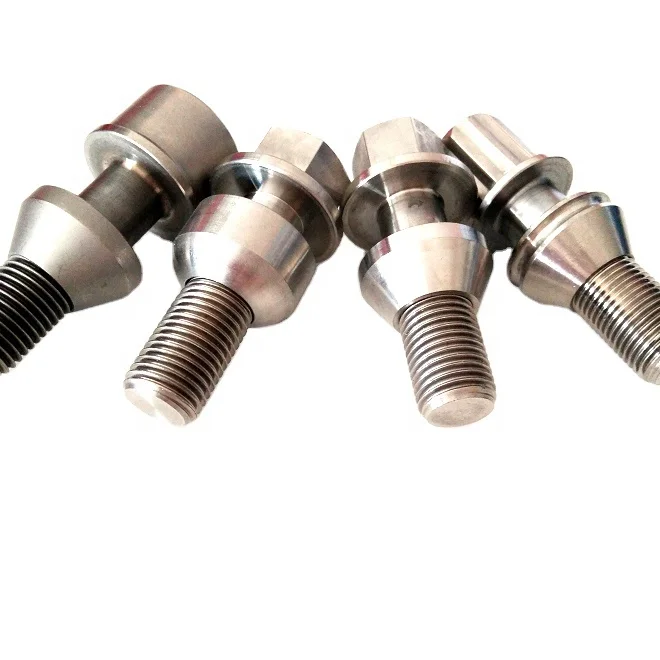 Титановые черные колесные болты M14x1 5 28 мм 32 33 38 45