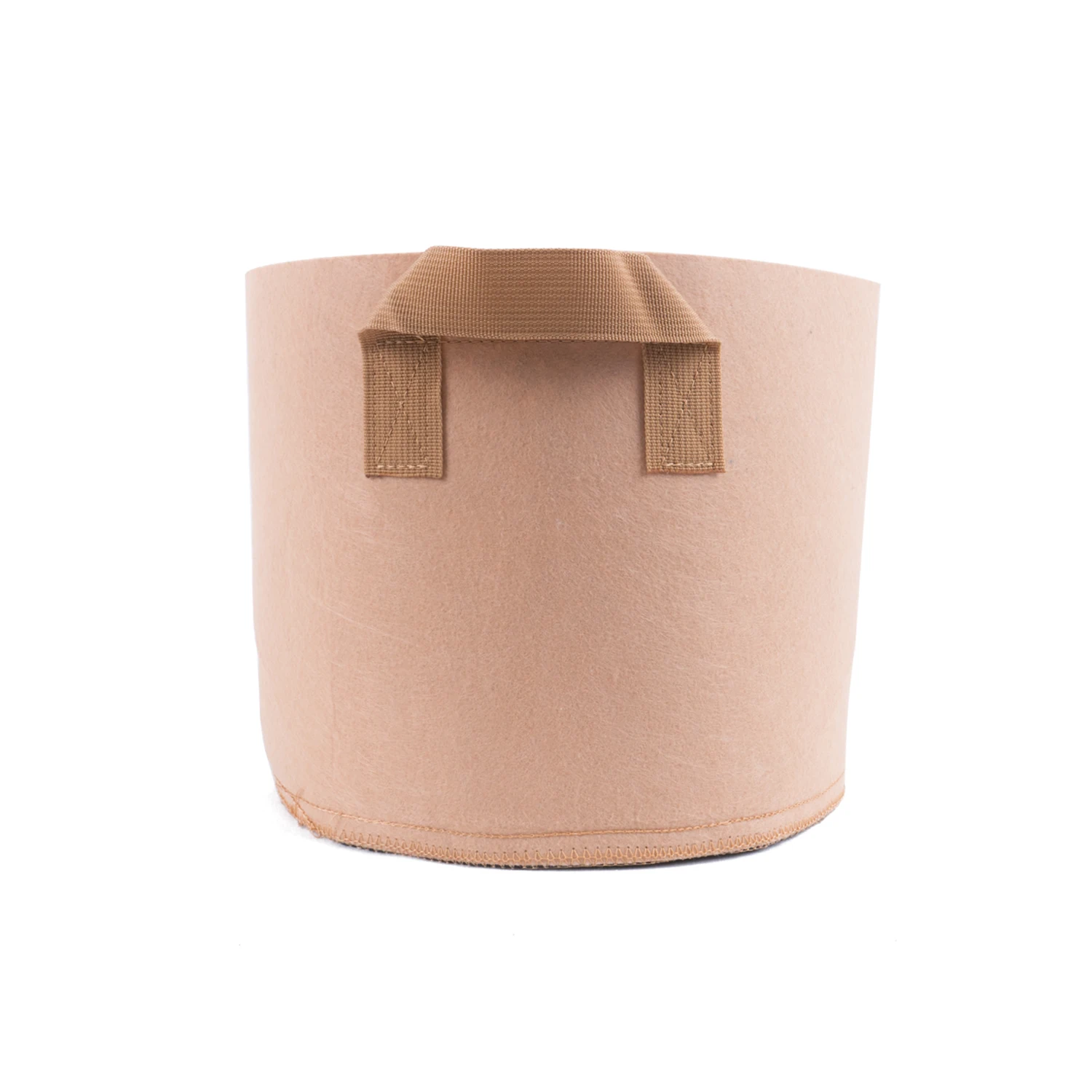 Wholesale 1 / 2 / 3 / 5 / 7 / 10 / 15 / 20 / 25 / 30 Gallon Non Woven Felt Fabric Pot Plant Grow Bags
