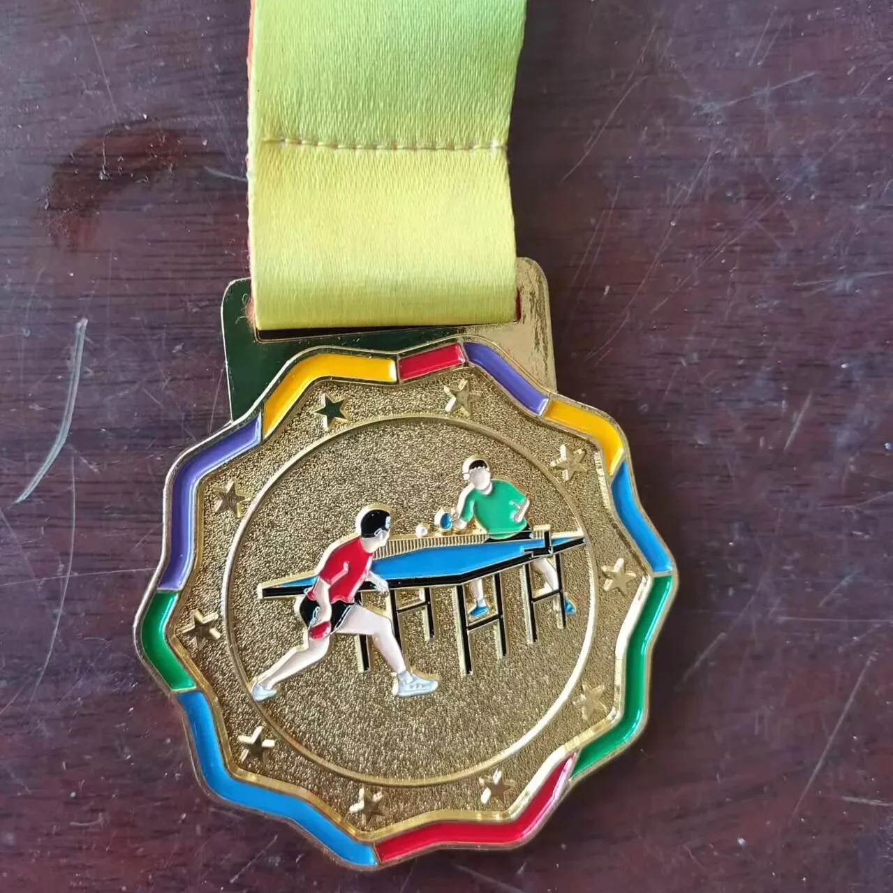 Promotional metal sport medal holder