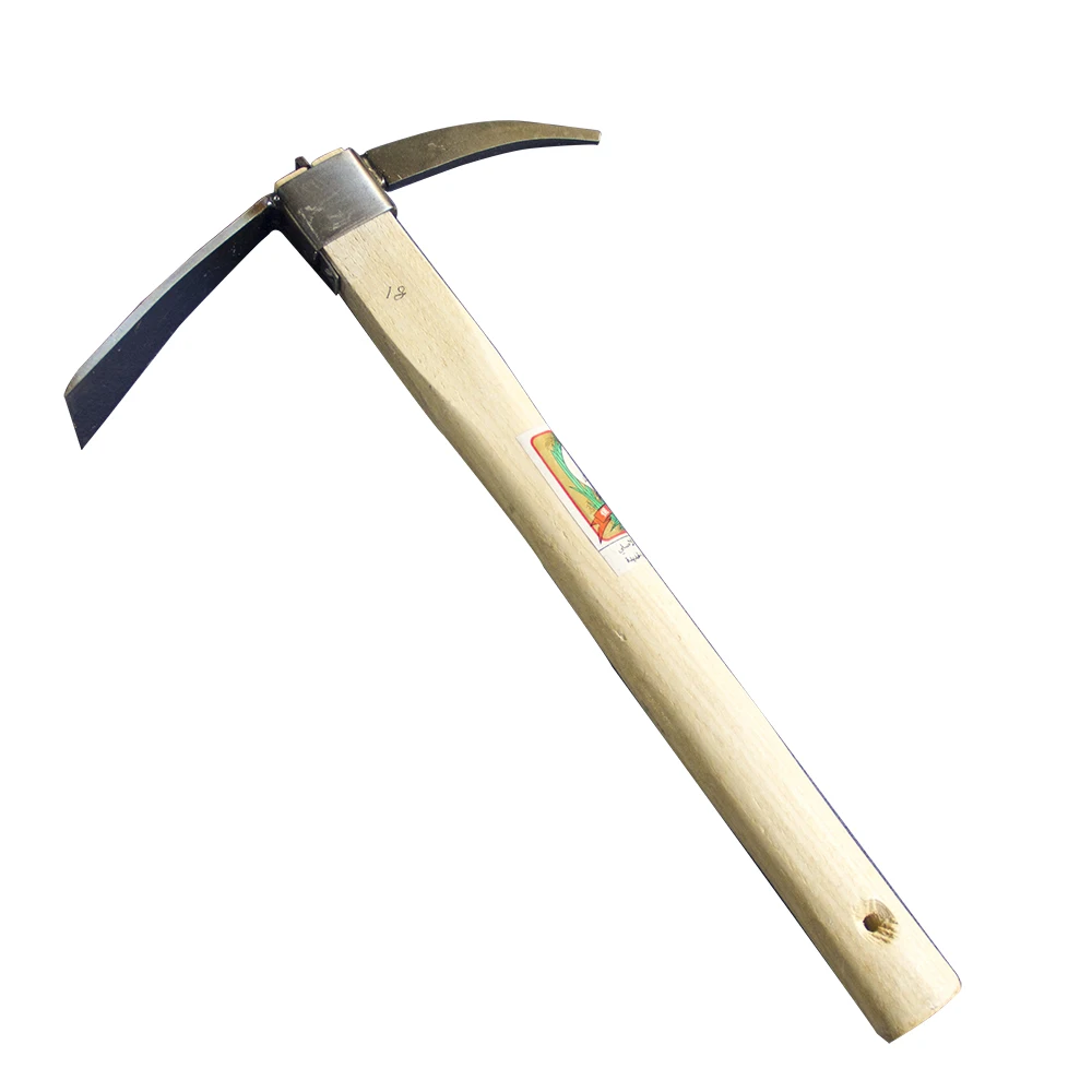 Dualpurpose Digging Fork Carbon Steel Small Garden Farm Hoe