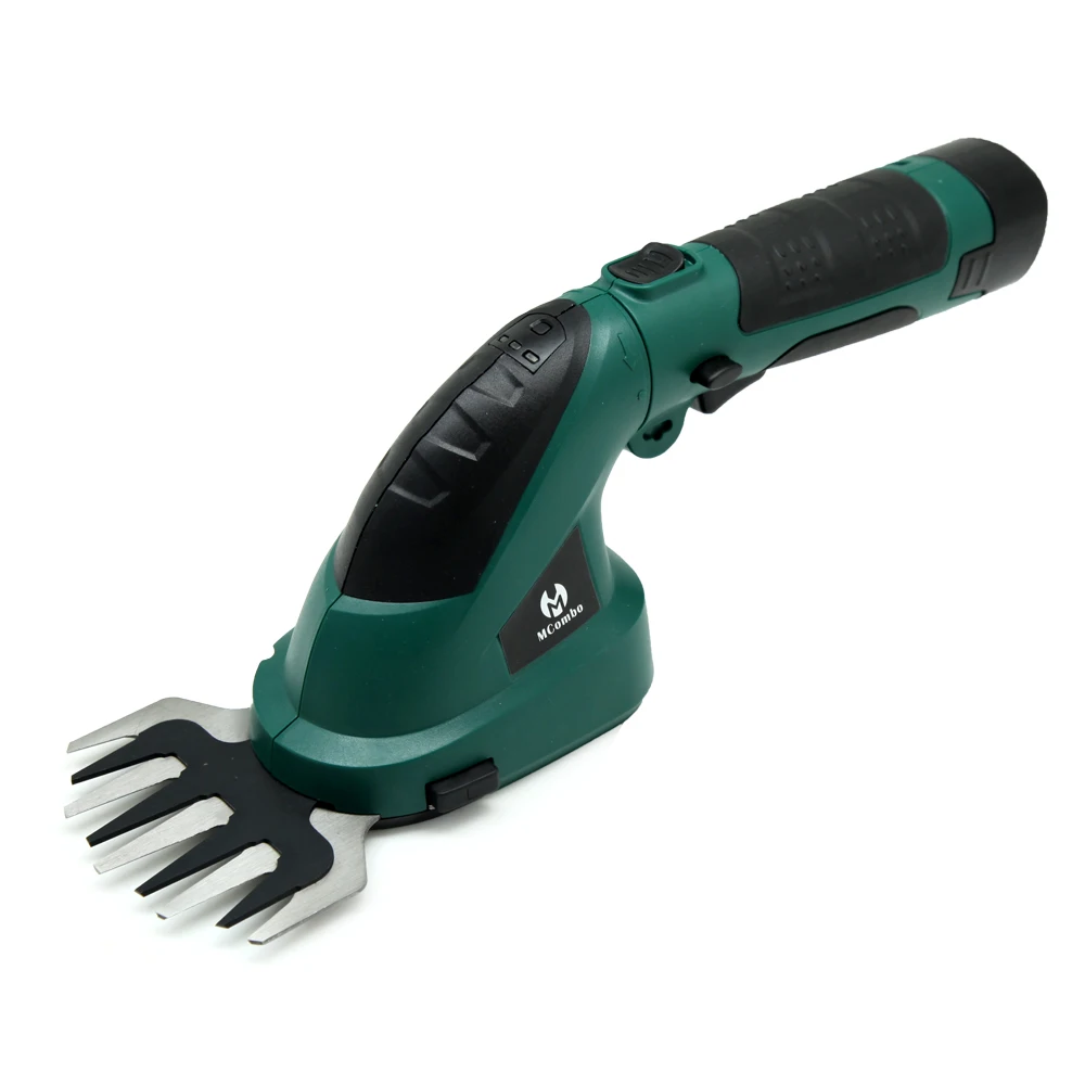 EAST 7.2V 2 in 1 Garden Tool Cordless Lithium Handheld Shrub Hedge Metal Adjustable Pruning Shear