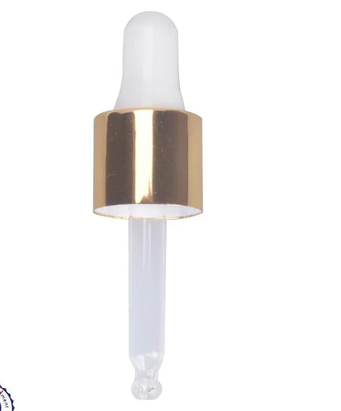 Dropper cap with pipette for essential oil bottle boston dropper bottle
