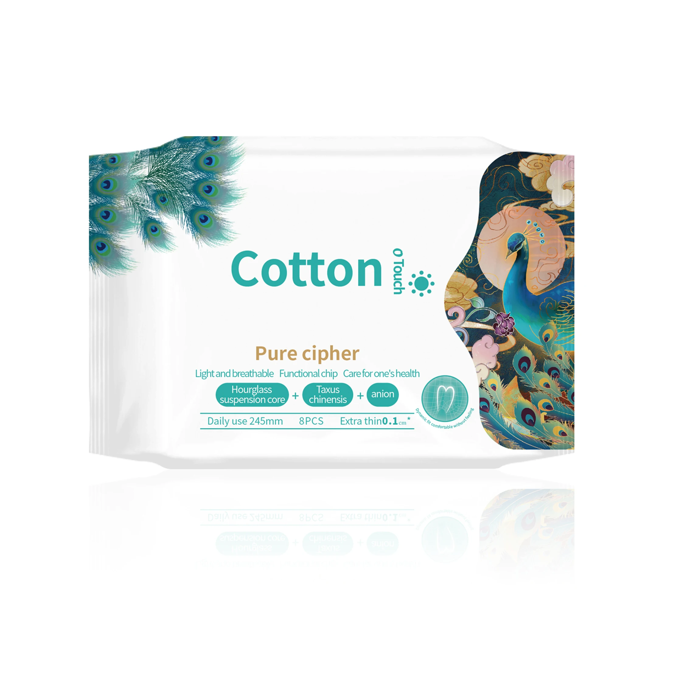 OEM and ODM cotton sanitary towel High quality sanitary pads organic cotton Wholesale sanitary napkin raw material
