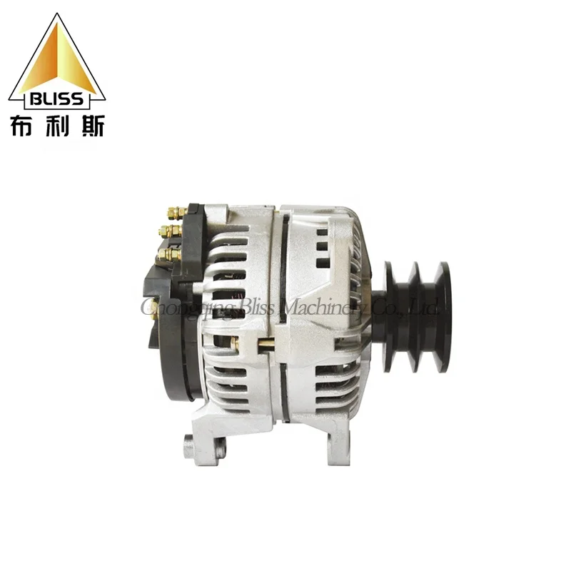 High Power Alternator  12 volt 140 Amp Output With Pulley for Motor YC4F115-30