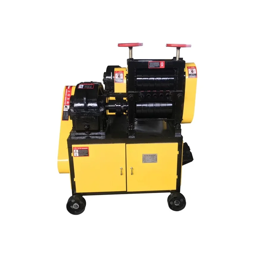 China Waste Round Bar Straightener Supply Scrap Bar Straightening Machine