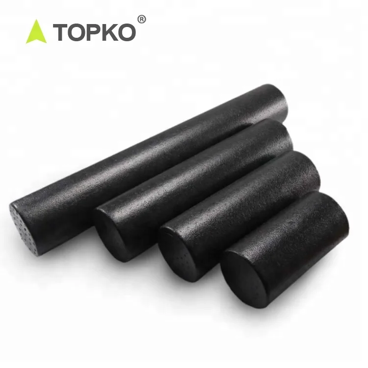 TOPKO Hot Selling Custom Logo Color Multifunction Fitness Gym Exercises Muscle Epp/ PU/ EVA Yoga Foam Roller