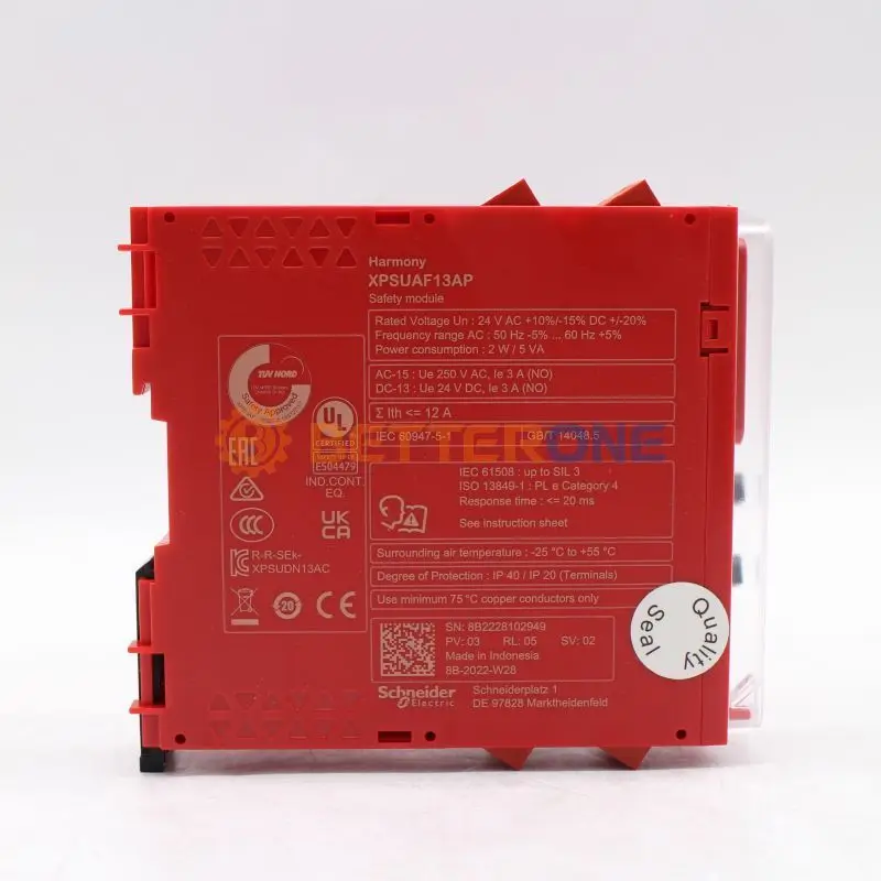 New Original Factory Sealed safety controls relay XPSUAF13AP