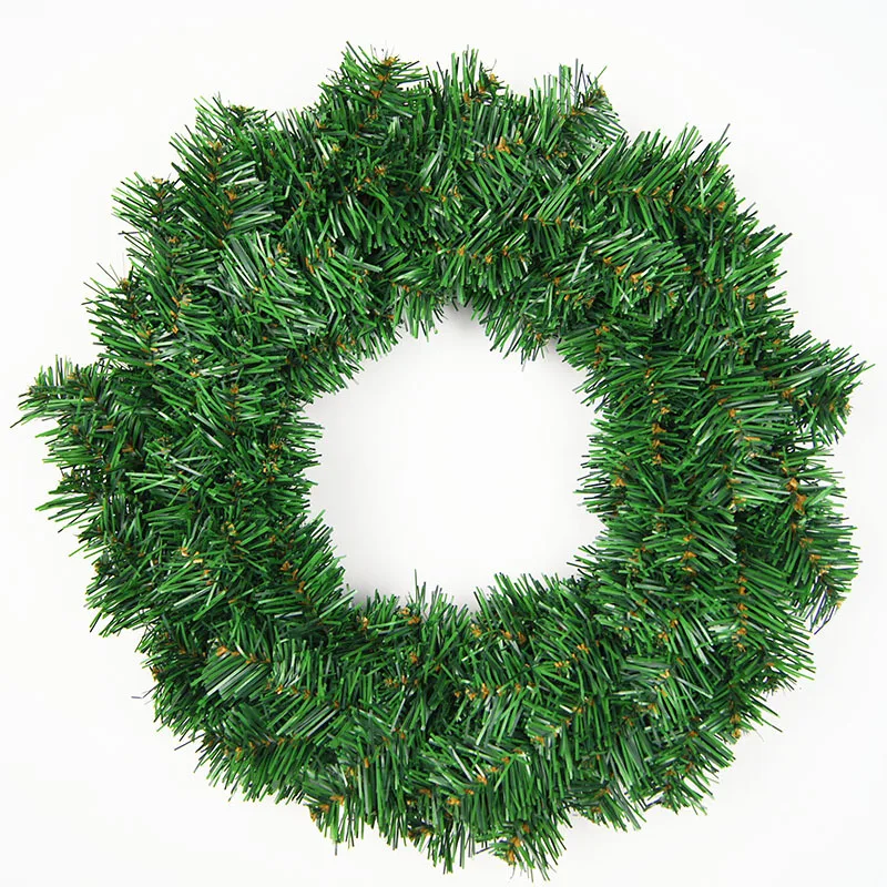 Christmas Wreath 30/40/50/60/80/100/120/150CM Christmas Cane Circle PVC Cane Circle Wreath