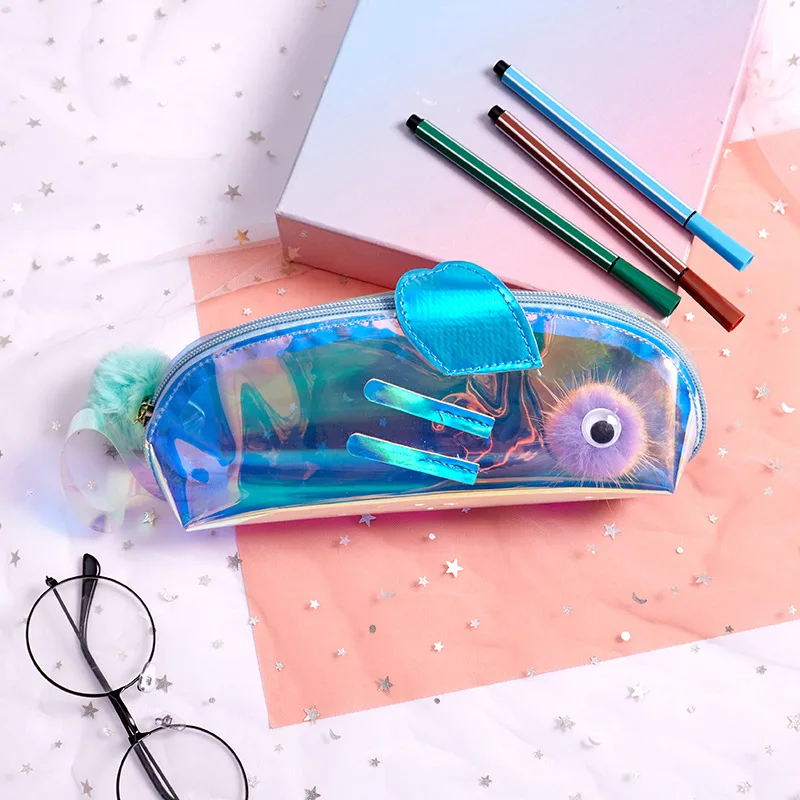 
Laser Transparent Pen Case with Zippers Kawaii 3D Fish Pencil Case 2020 Buy Online Stationery Pencil Bag 