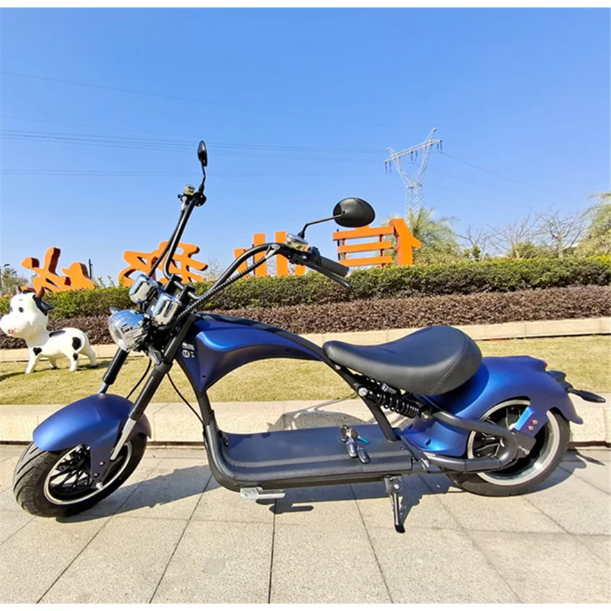 Citycoco 1500W Best Motos Electric Adult With Mirror Motorcycles 2000W 72V 60V 20ah Electric Scooter With Big Wheels Unisex 6-8h