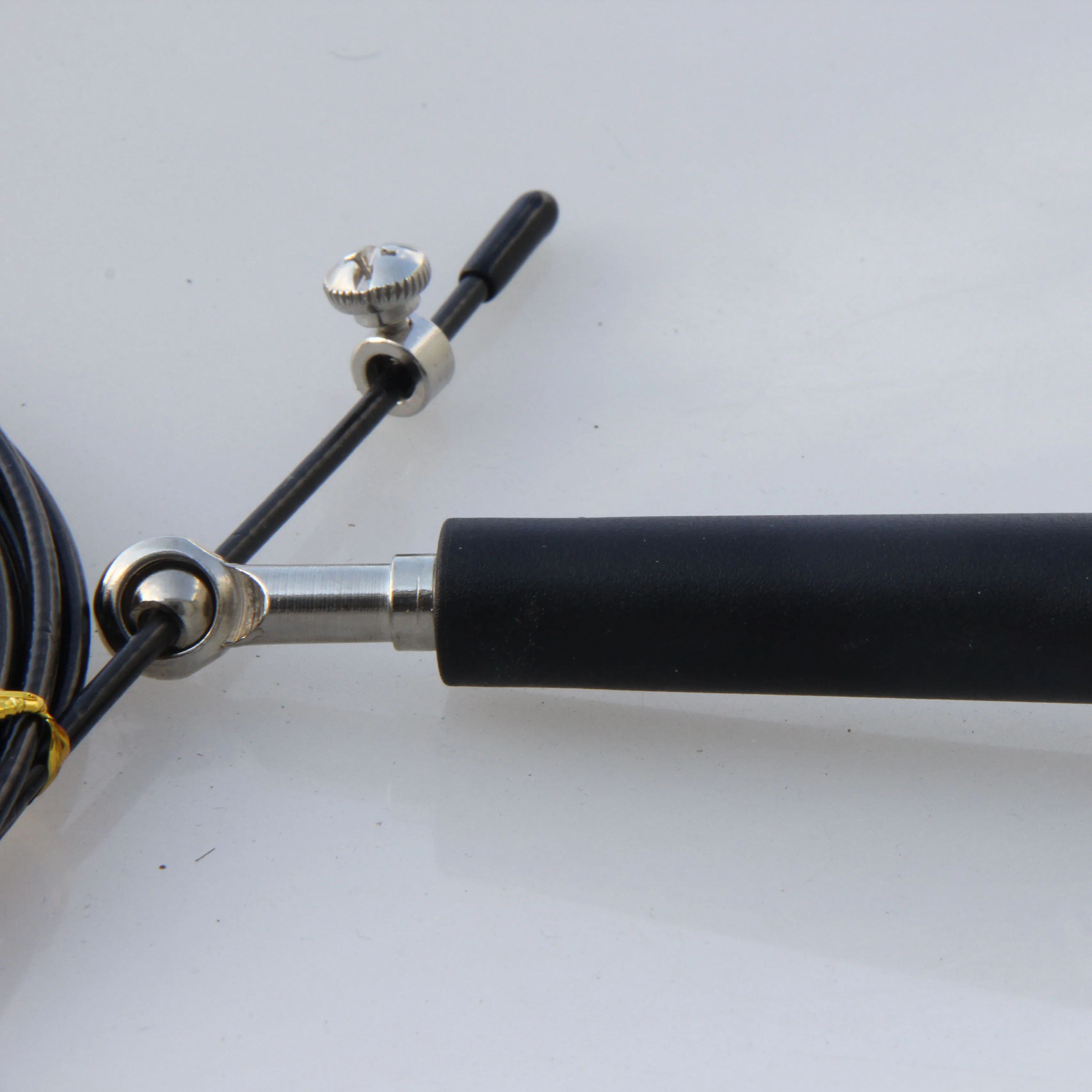 Supplier Wholesale Training Fitness Accessories Jump Rope Aluminum Handle Steel Wire High Speed Jump Rope