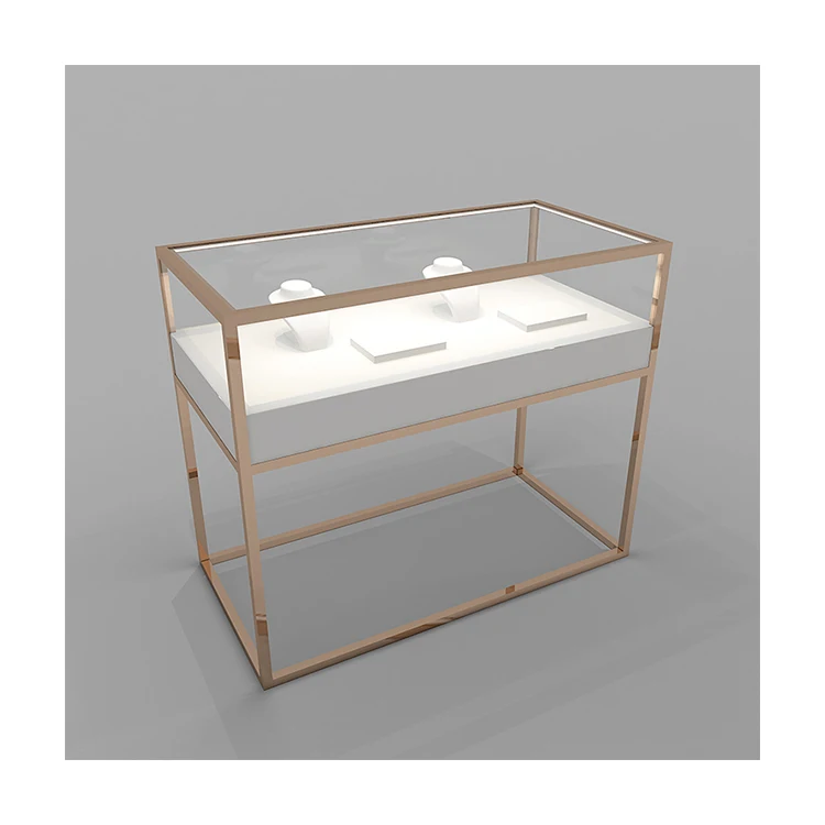 Hot sale modern retail jewelry store interior design jewelry showcase display cabinet for sale