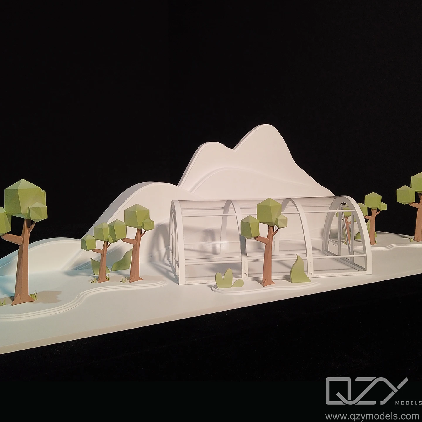 Modern Design Style 3D Printed House-Concept City Gift Model with 3D Model Design Capability