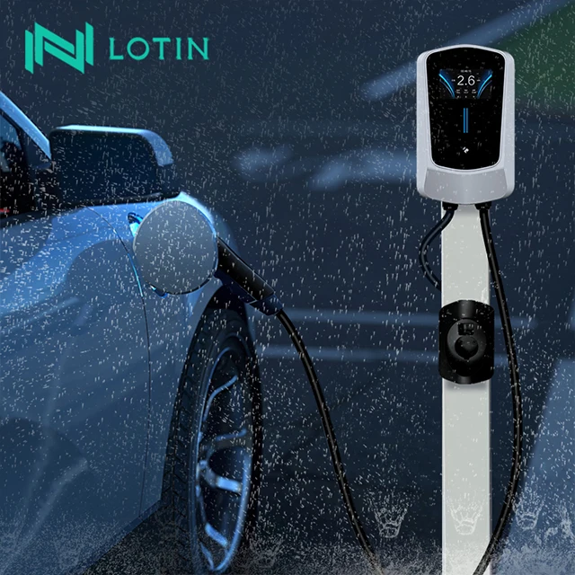 Wall-mounted Charging Station Electric Car Fast EV Chargers Wallbox For Tesla