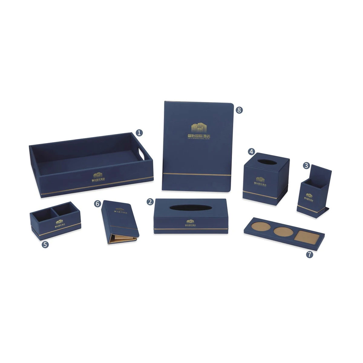 Wholesale Hotel Amenities Holder Set Hotel