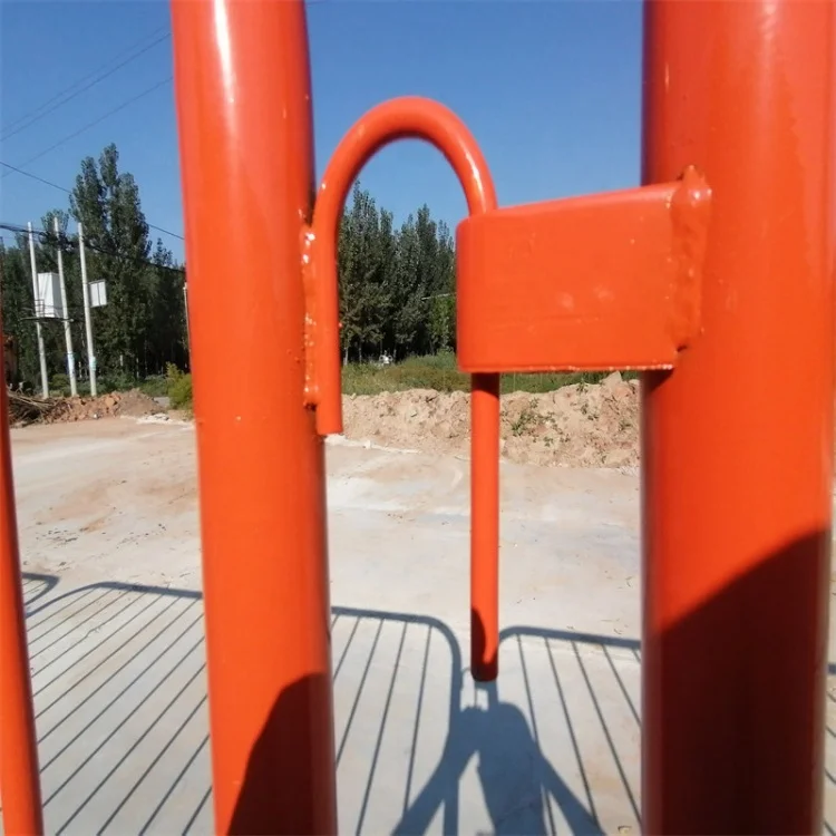 Crowd control safety barricade traffic barrier stainless steel barricades galvanized pedestrian barriers crowd control  fence