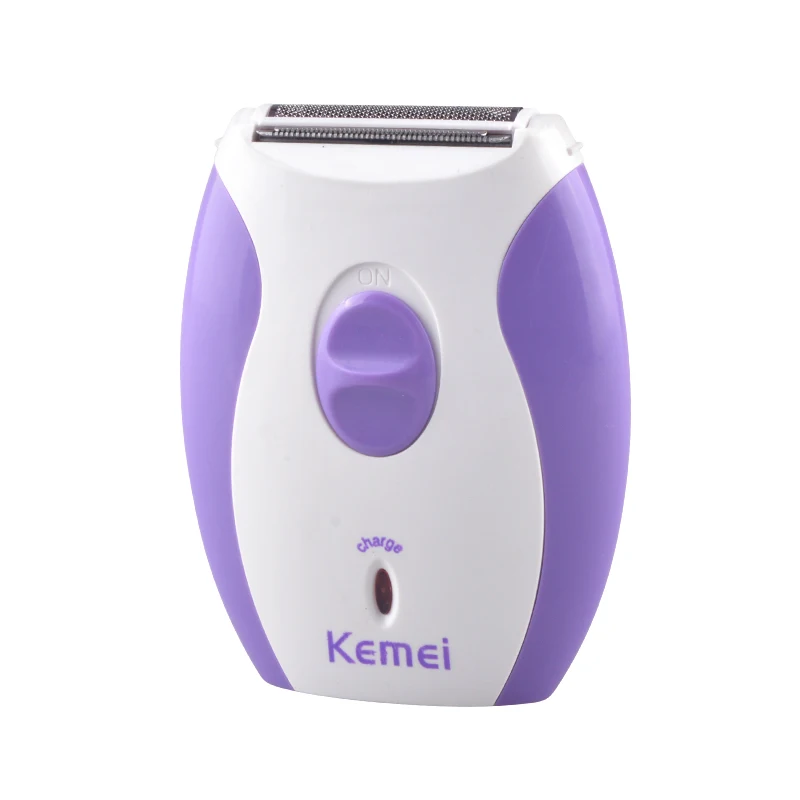 Kemei KM-280R Professional Epilator Women Rechargeable Hair Machine Mini Painless Kemei Epilator Portable Ladies Shaver