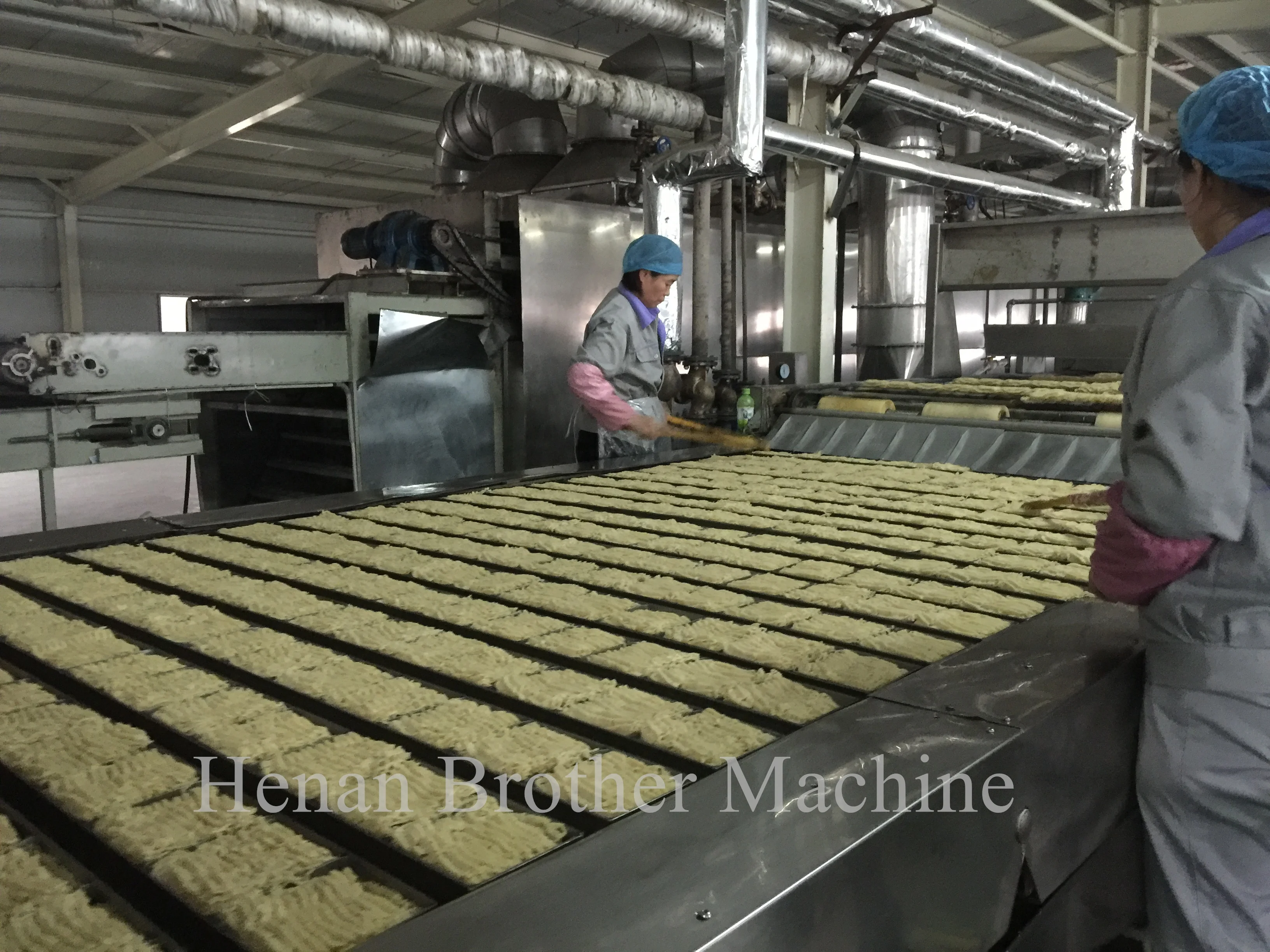 Non-fried Instant  Egg Noodles Making Machine Korean Instant Noodles Machine