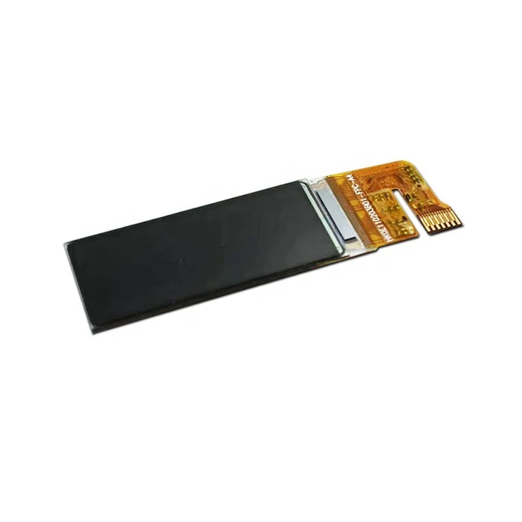 CG-AM011T90332 1.1 inch spi interface full color lcd 126*294 oled micro display for Smart Wearable