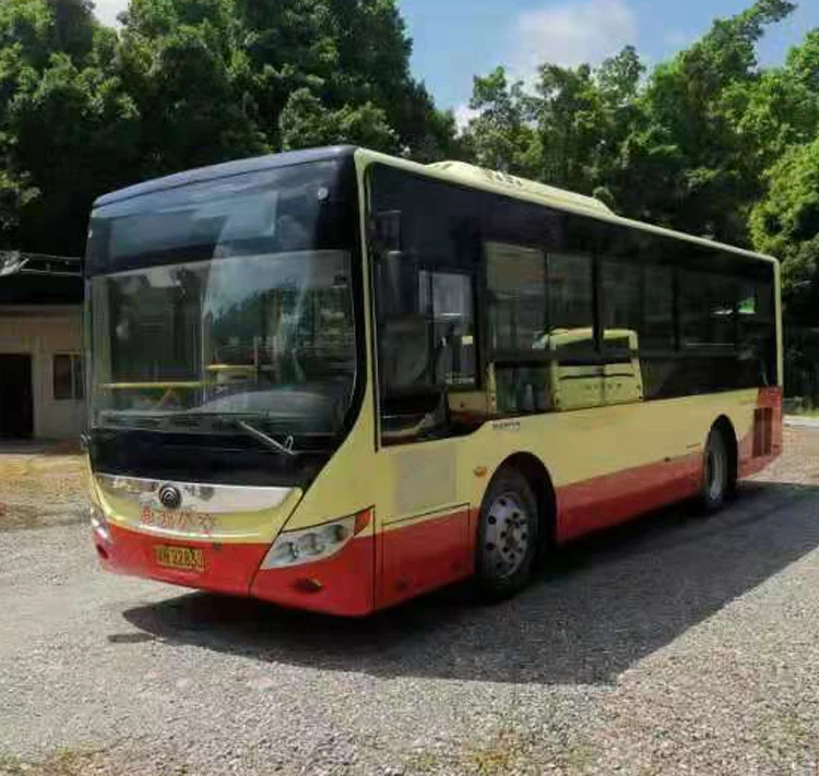 Китайский 2014 год Yutong ZK6850 30 мест 9 м б/у автомобильные городские моторные автобусы для продажи