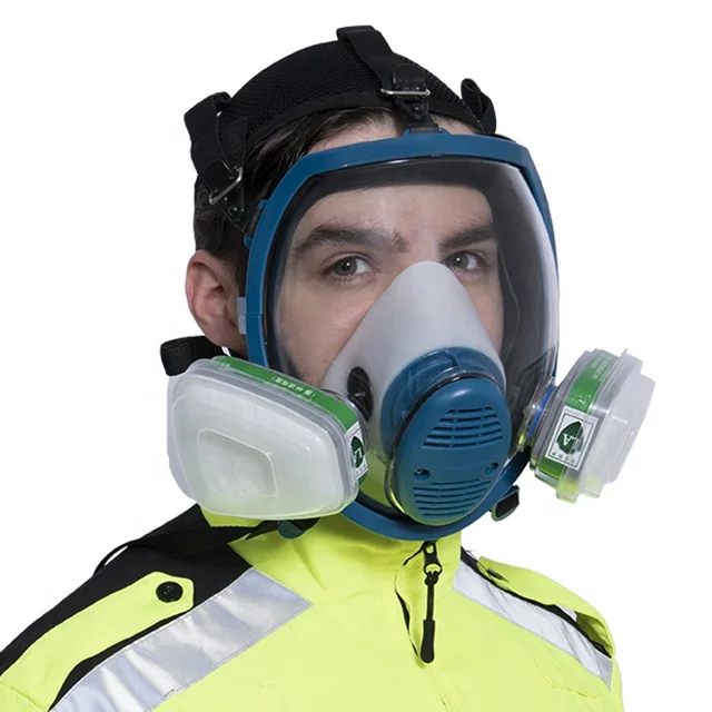 Industrial Full Face Soft Rubber Gas Mask And Anti-toxic Mask
