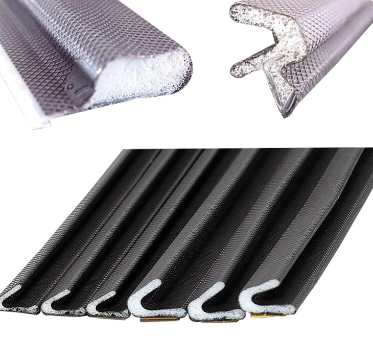 V type PU foam sealing strip Door and window soundproof gasket
