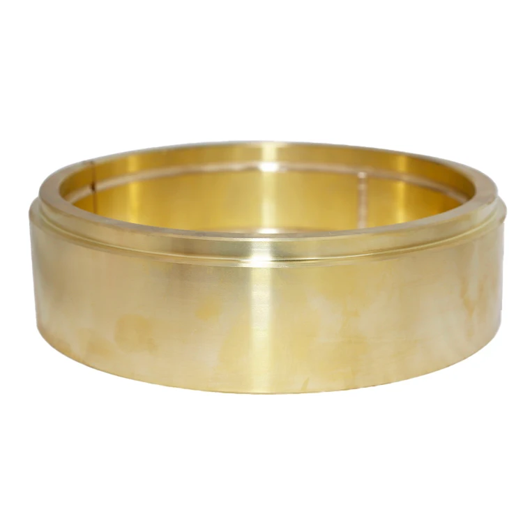 CNC machine accessories sliding bearing bushings copper sleeve for plate rolling machine