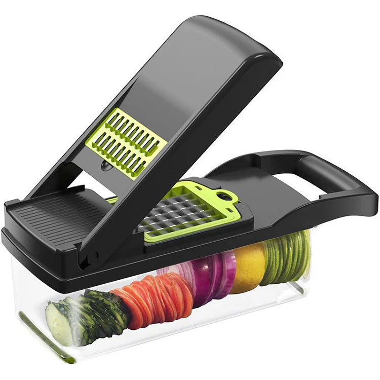 New Hand Operated Vegetable Slicer Veggie Chopper Food Chopper Onion Cutter Vegetable Slicer