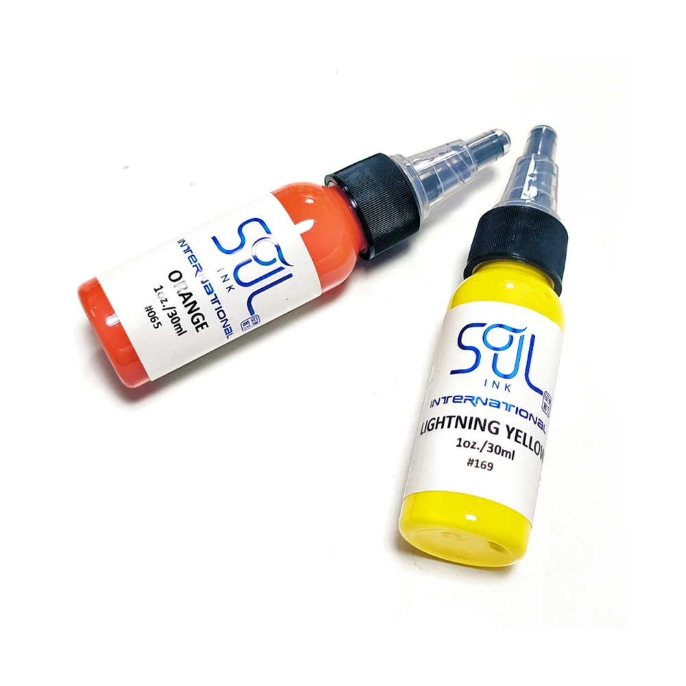 Soul ink High Quality Body Art Tattoo Ink Soul Ink Pigment-Available with Custom Options